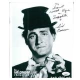 Comedian Sid Caesar Signed  Photo JSA...
