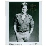 Musician Spencer Davis Signed 8x10 Glossy Promo...