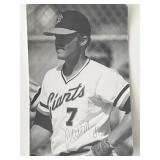SF Giants Milt May signed photo