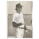 NY Yankees Ken Holtzman signed photo