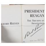 Ronald Reagan Biographer Richard Reeves Signed...