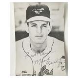 Baltimore Orioles Marv Breeding signed photo