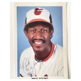 Baltimore Orioles Mike Young signed photo