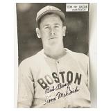 Boston Red Sox Tom McBride signed photo