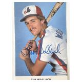 Montreal Expos Tim Wallach signed photo