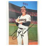 SF Giants Steve Nicosia signed photo