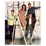 Seinfeld cast signed promo photo