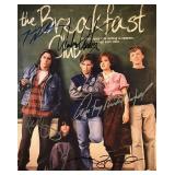 The Breakfast Club cast signed photo