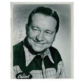 Country Singer Tex Ritter Signed Photo JSA...
