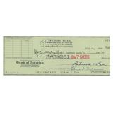 Lucille Ball Business check