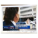 JFK Assassination signed photo of a news...