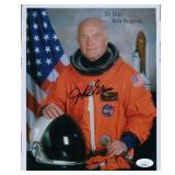 Moonwalker John Glenn Signed Photo JSA