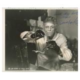 Universal. Monster Boris Karloff signed photo
