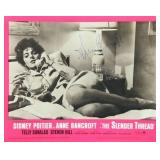The Slender Thread Anne Bancroft signed lobby card