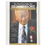 WW2 Ben Kuroki signed pamphlet