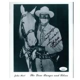 The Lone Ranger John Hart Signed Photo JSA
