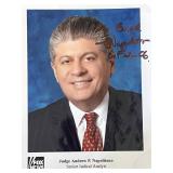 Judge Andrew P. Napolitano signed photo