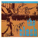 The Clash Black Market Clash 1980 signed album