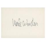 The Narrow Margin Marie Windsor signature cut