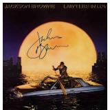 Jackson Browne signed Lawyers in Love album