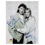 Paul and Linda McCartney signed photo