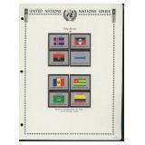 United Nations New York Stamps 1986