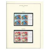 1993 US stamp collector sheet featuring...