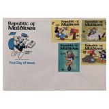 Maldives 1979 Disney Characters First Day Cover