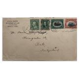 Territory of Hawaii shifted vignette on stamp