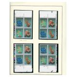 Minerals stamp blocks 16 x 29 cent stamps