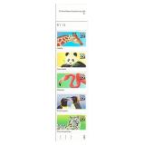 Wild Animals USA Stamp Book