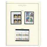 1996 US stamp collector sheet featuring...