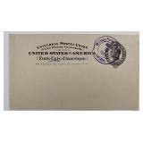 China Military postmark on U.S. postcard