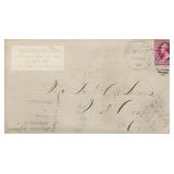 Rare Second Day #219-D Cover Used- RARE