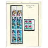1992 US Olympic stamps and Love stamps