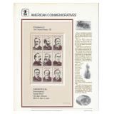 American Commemorative Stamps: Presidents of...