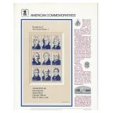 American Commemorative Stamps: Presidents of...