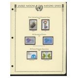 United Nations New York Stamps 1980