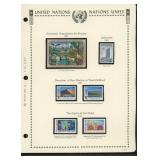 United Nations New York Stamps 1991