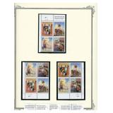 Little Women stamps 3 plate blocks 12 x 29 cent...