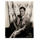 Ronald Colman signed portrait photo