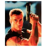 Jean-Claude Van Damme signed movie photo