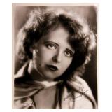 Silent Film Star Clara Bow signed portrait photo