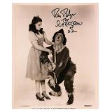 The Wizard Of Oz Ray Bolger signed promo photo