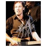 Framed Bruce Springsteen signed photo
