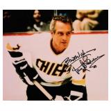 Slap Shot Paul Newman signed movie photo