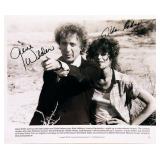 Gilda Radner and Gene Wilder signed movie still...