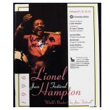 Big Band Musician Lionel Hampton Signed Jazz...