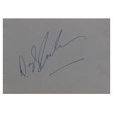 Bonanza Dan Blocker signature slip