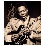 B.B. King signed promo photo
